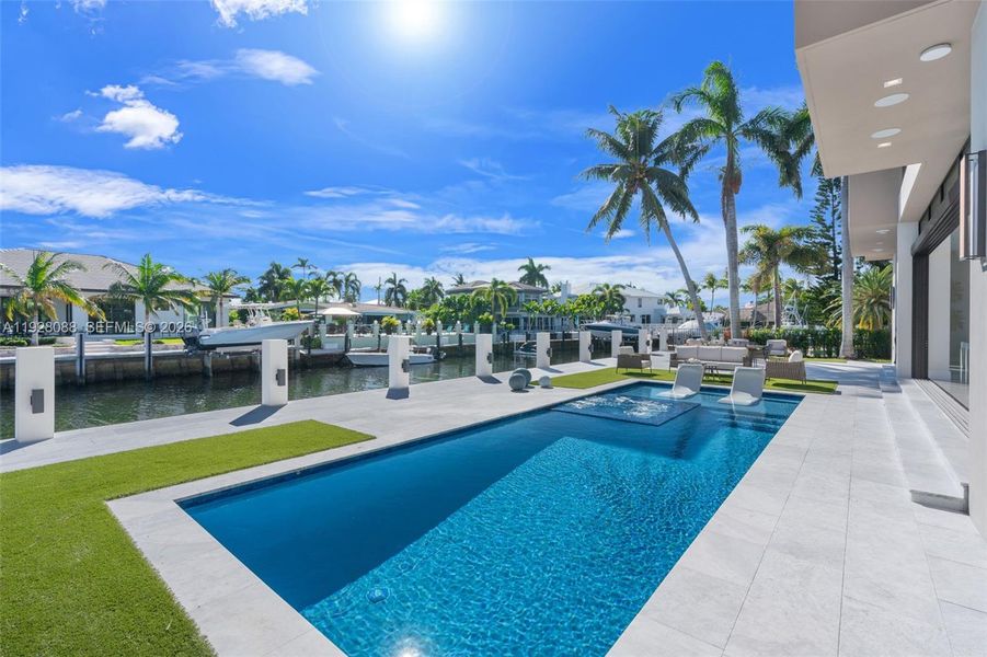 Exterior details and patio area of a home in , Lighthouse Point (Image 33).