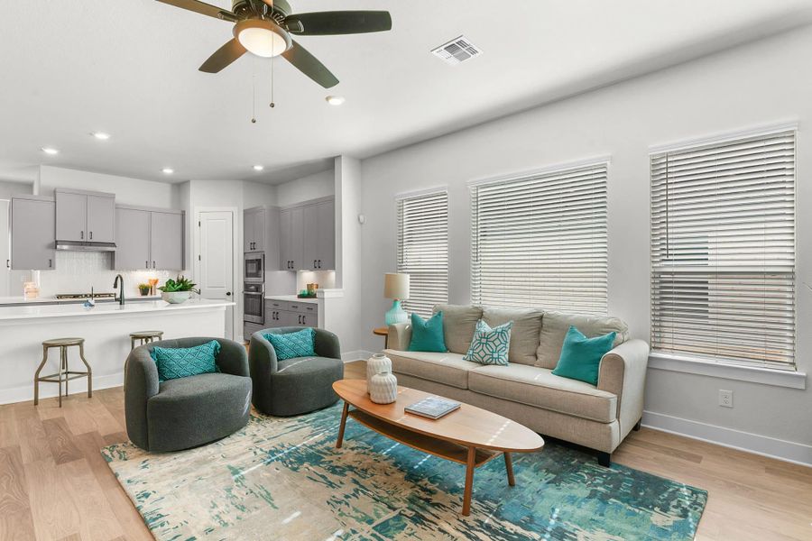 Furnished interior view inside a new home in Nolina, Georgetown (Image 9).