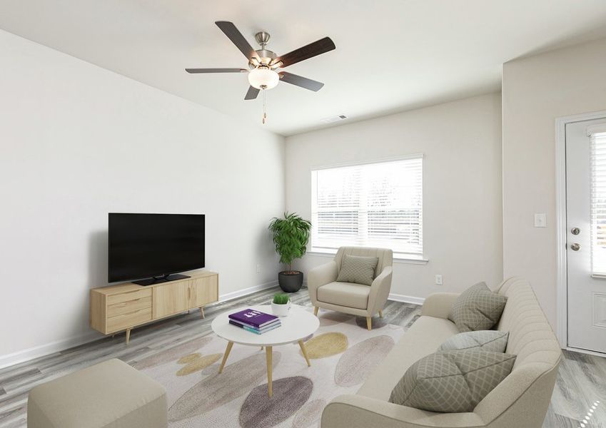 Host family game nights in the living room