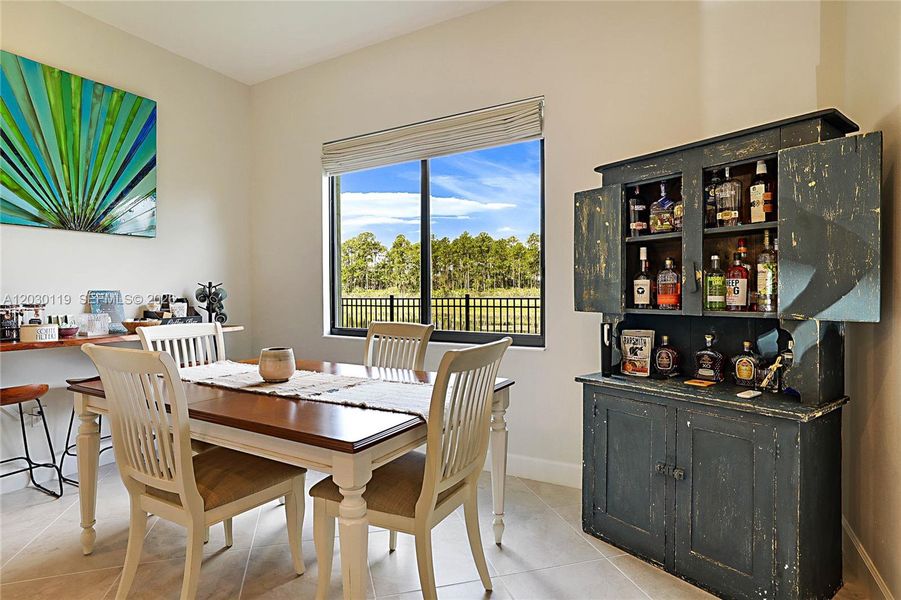 Furnished interior view inside a new home in , Palm City (Image 14).