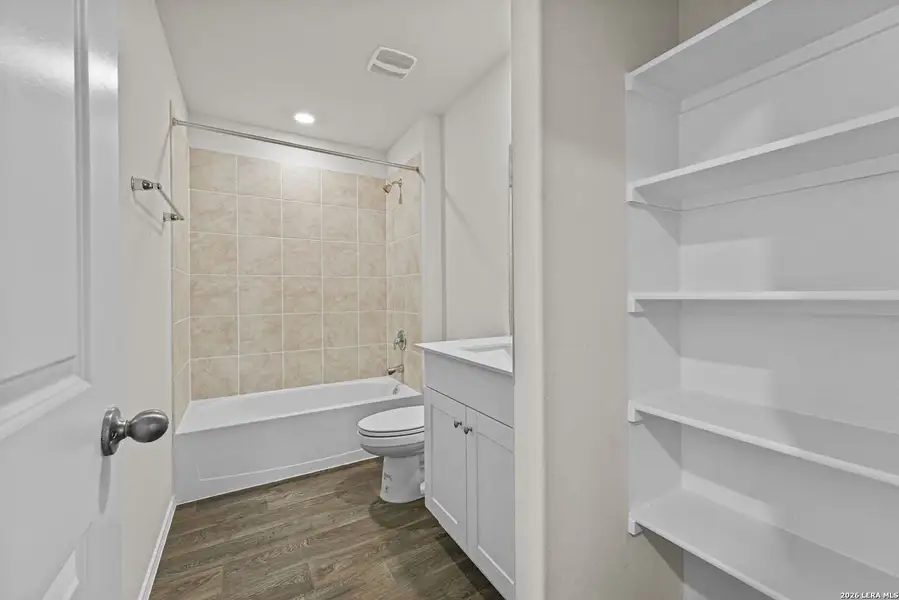 Furnished interior view inside a new home in Hunters Ranch, San Antonio (Image 5).