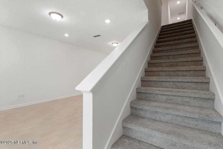 Spacious, unfurnished interior of a new home in Brandon Lakes at Silver Landing, St. Augustine (Image 36). Spacious, unfurnished interior of a new home in Brandon Lakes at Silver Landing, St. Augustine (Image 36).