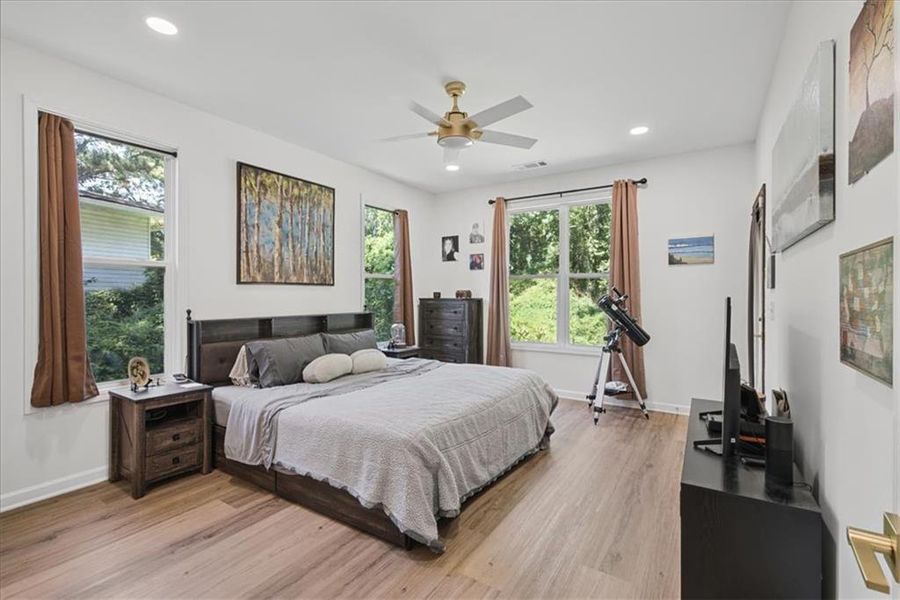 Furnished interior view inside a new home in , Atlanta (Image 6).