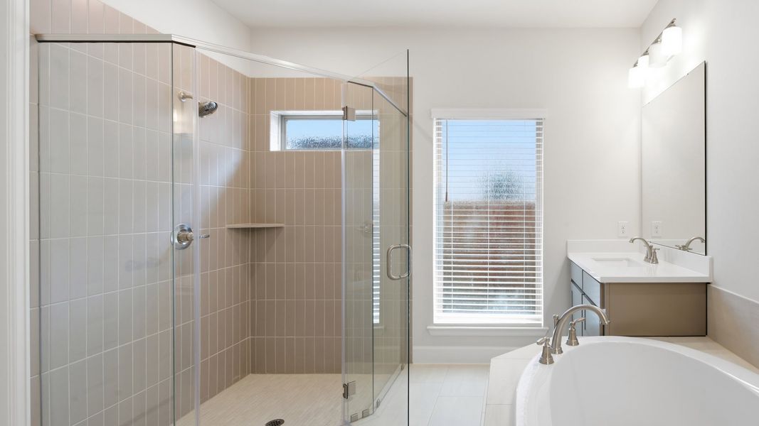 Furnished interior view inside a new home in Devonshire, Forney (Image 12).