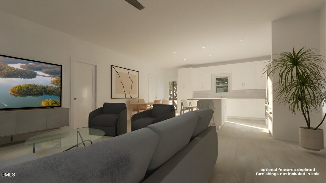 Living and Kitchen from Front Living and Kitchen from Front