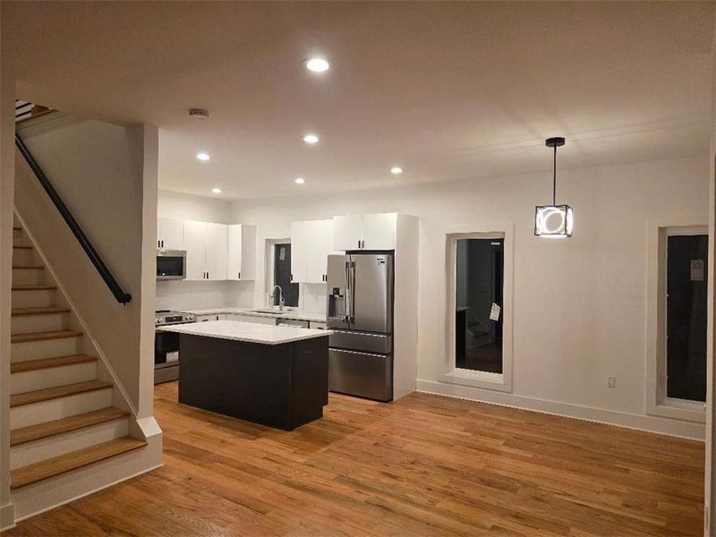 Furnished interior view inside a new home in , Atlanta (Image 4).