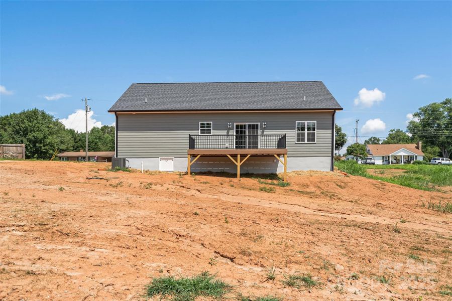 Front exterior of a new home in , Morganton, NC, highlighting curb appeal (Image 17).
