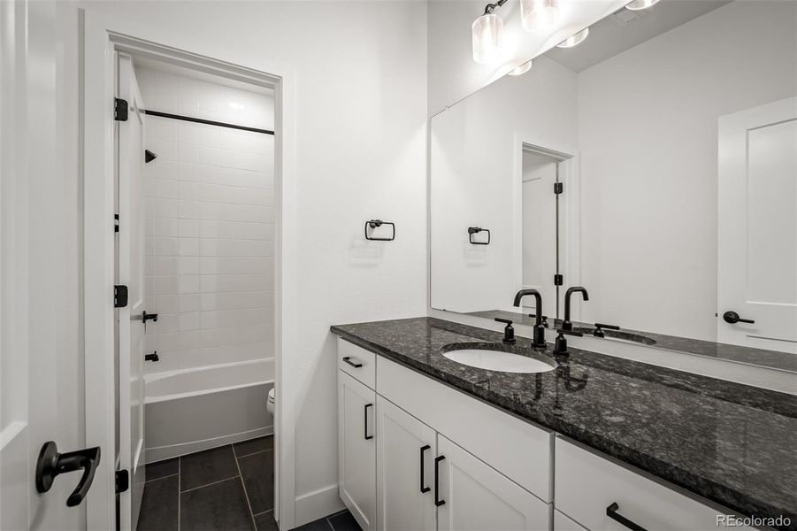 Furnished interior view inside a new home in Trailside at Cottonwood Creek, Colorado Springs (Image 17).