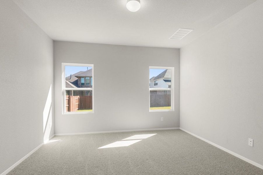Spacious, unfurnished interior of a new home in Oaks at San Gabriel, Georgetown (Image 25). Spacious, unfurnished interior of a new home in Oaks at San Gabriel, Georgetown (Image 25).
