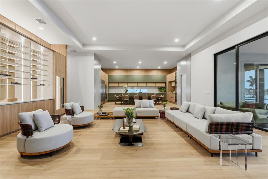 Furnished interior view inside a new home in , Montverde (Image 19).