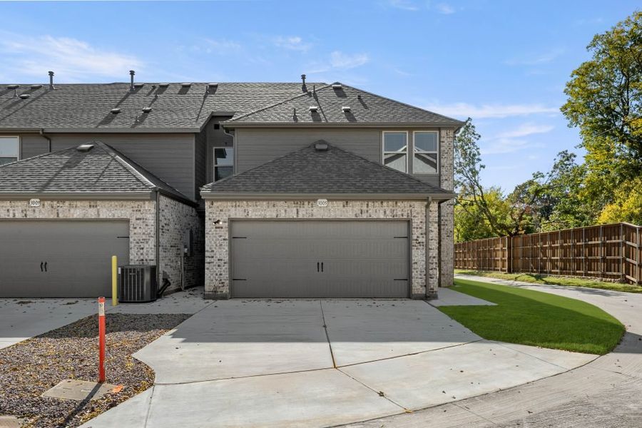 Representative exterior photo of a completed home built from the Caddo by Impression Homes in Timber Ridge, Corinth, TX (Image 26). Representative exterior photo of a completed home built from the Caddo by Impression Homes in Timber Ridge, Corinth, TX (Image 26).