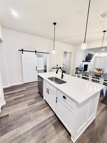 Furnished interior view inside a new home in , Haslet (Image 7).
