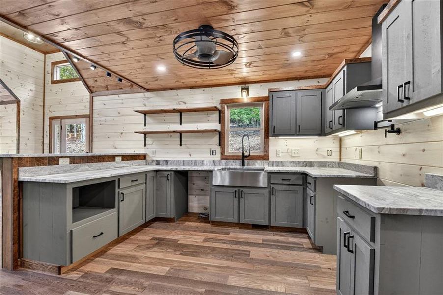 Furnished interior view inside a new home in , Morganton (Image 17).