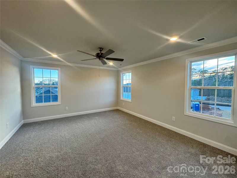 Primary bedroom  Representative Photo