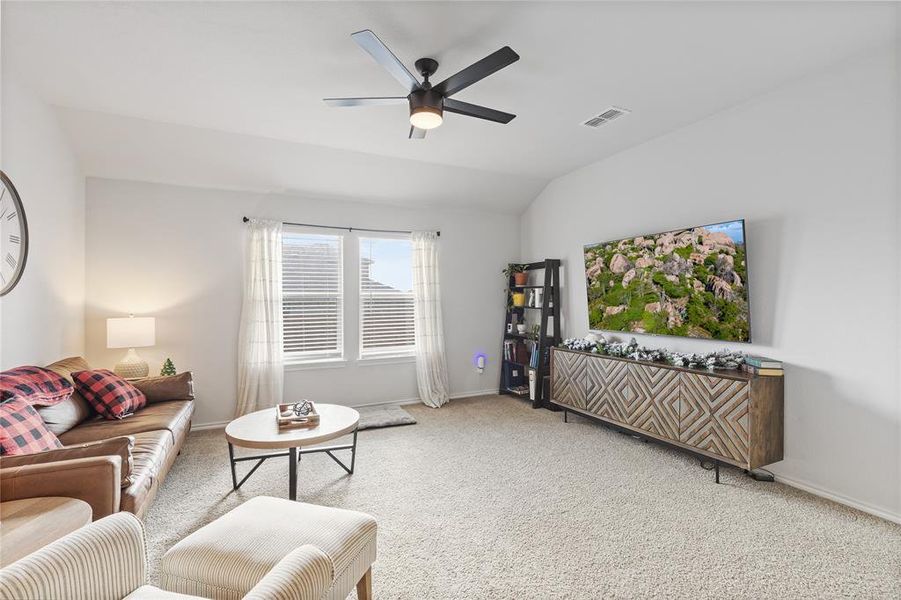 Furnished interior view inside a new home in Liberty Trails, Fort Worth (Image 17).