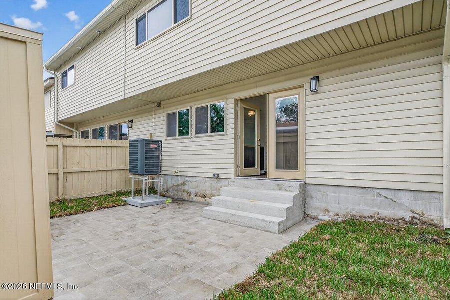 Exterior details and patio area of a home in , Jacksonville (Image 25). Exterior details and patio area of a home in , Jacksonville (Image 25).