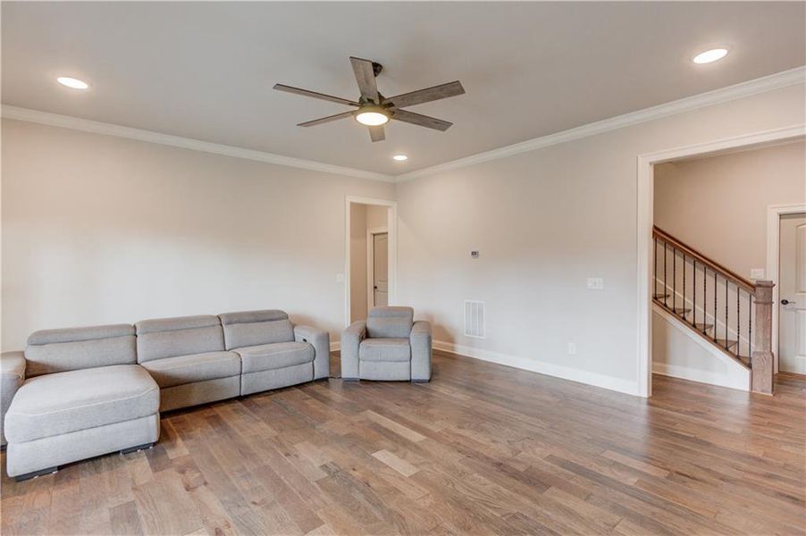 Furnished interior view inside a new home in , Gainesville (Image 37).