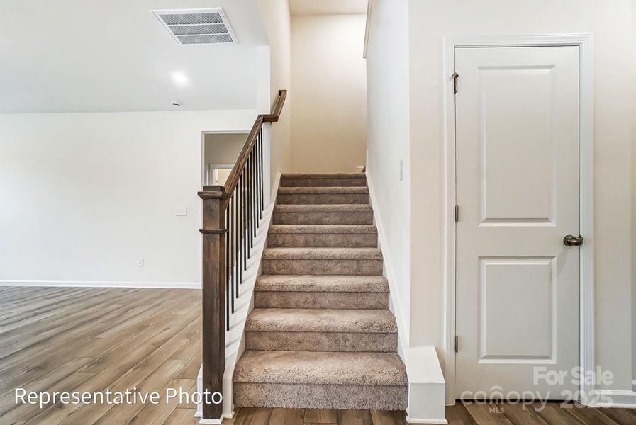 Spacious, unfurnished interior of a new home in Grier Meadows, Charlotte (Image 18). Spacious, unfurnished interior of a new home in Grier Meadows, Charlotte (Image 18).