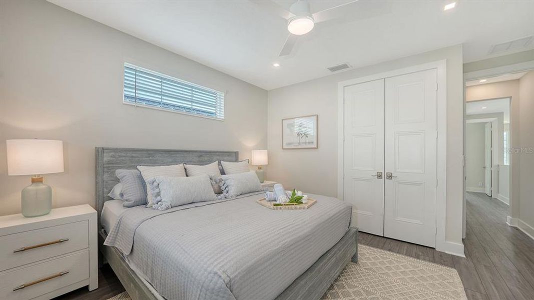 Furnished interior view inside a new home in , Cortez (Image 25).