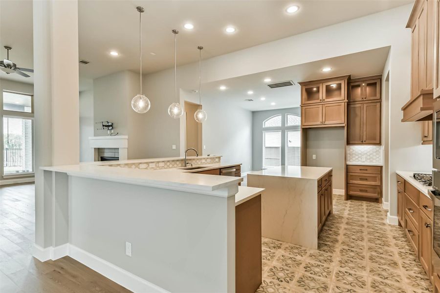 Furnished interior view inside a new home in , Manvel (Image 8). Furnished interior view inside a new home in , Manvel (Image 8).