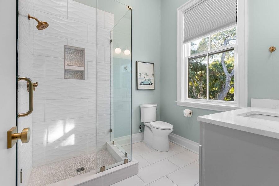 Furnished interior view inside a new home in , Seabrook Island (Image 45).