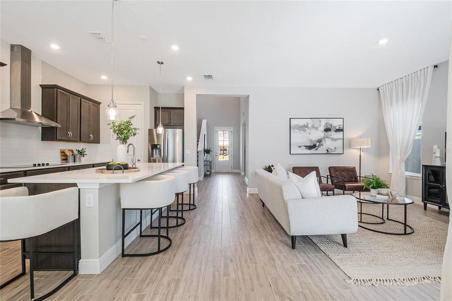 Furnished interior view inside a new home in , Orlando (Image 43).