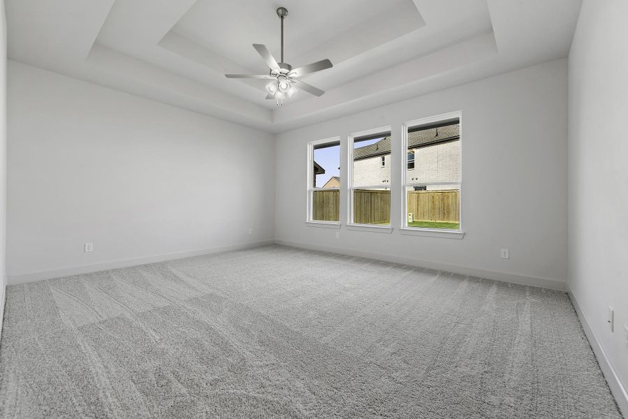 Spacious, unfurnished interior of a new home in Bridgeland, Cypress (Image 18).