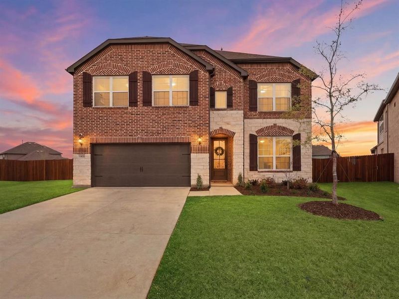 Front exterior of a new home in , McKinney, TX, highlighting curb appeal (Image 23).