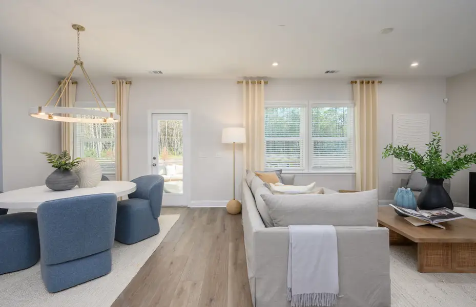 Furnished interior view inside a new home in Waterways, Richmond Hill (Image 38).