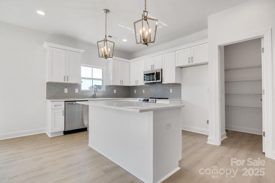 Furnished interior view inside a new home in , Kannapolis (Image 4).