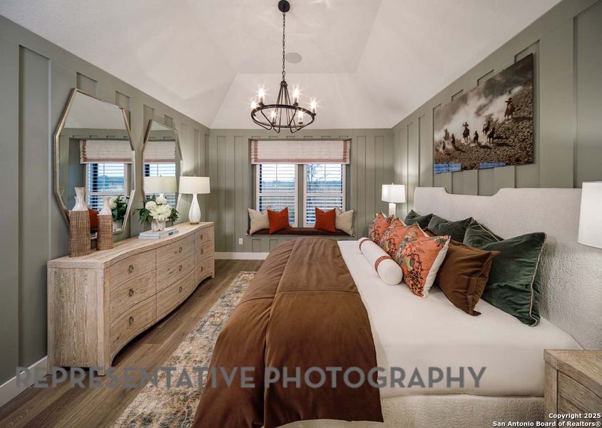 Furnished interior view inside a new home in , Castroville (Image 8).