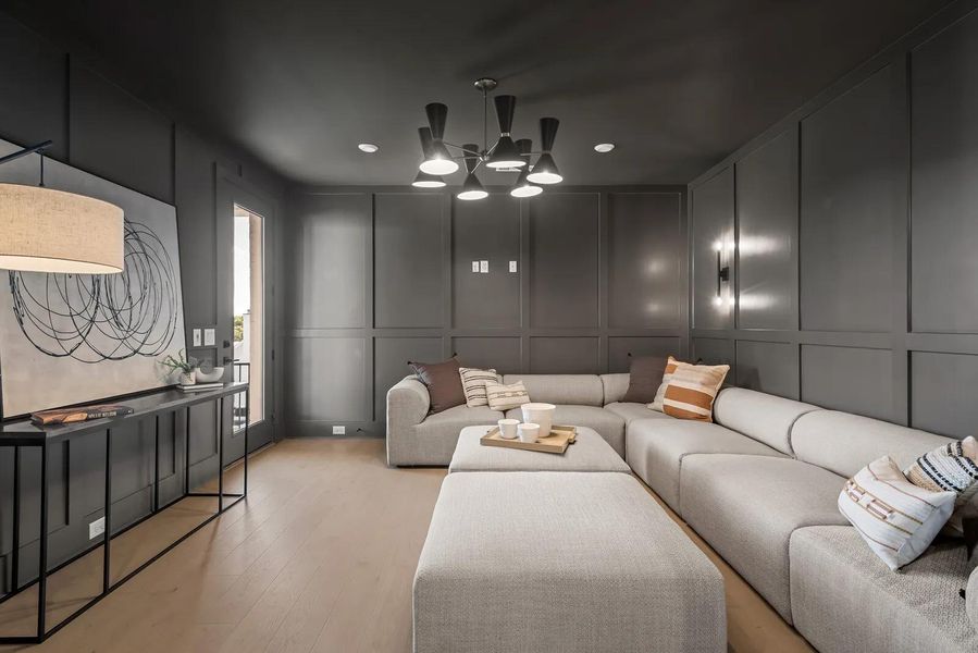 The Marabelle E Media Room