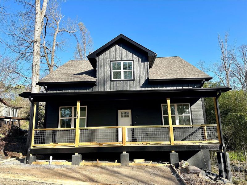 In-progress construction of a new home in , Asheville, NC (Image 19).