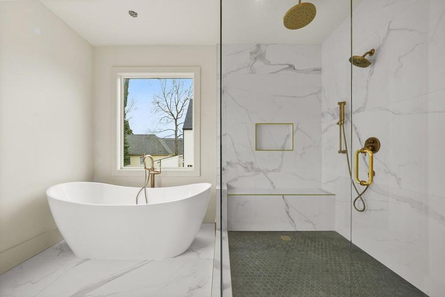 Furnished interior view inside a new home in , Atlanta (Image 13). Furnished interior view inside a new home in , Atlanta (Image 13).