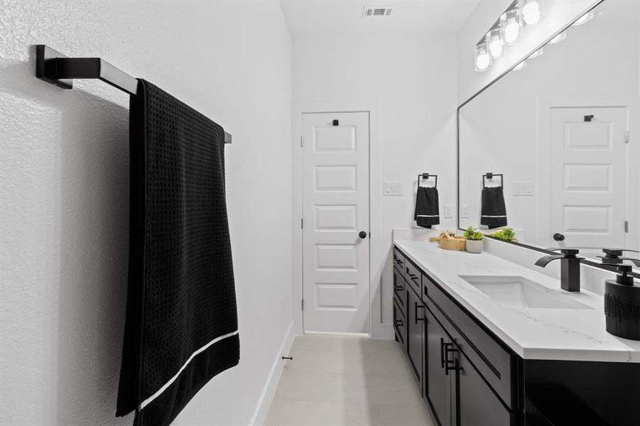 Furnished interior view inside a new home in , Fort Worth (Image 17).