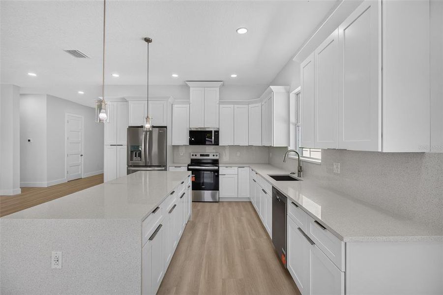 Furnished interior view inside a new home in , Pinellas Park (Image 10).