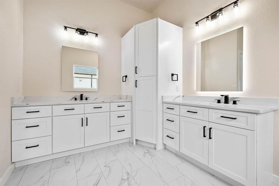 Furnished interior view inside a new home in , Whitney (Image 12).