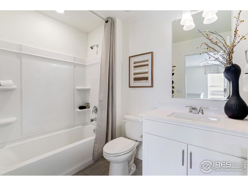 Furnished interior view inside a new home in Revere at Johnstown, Johnstown (Image 17).