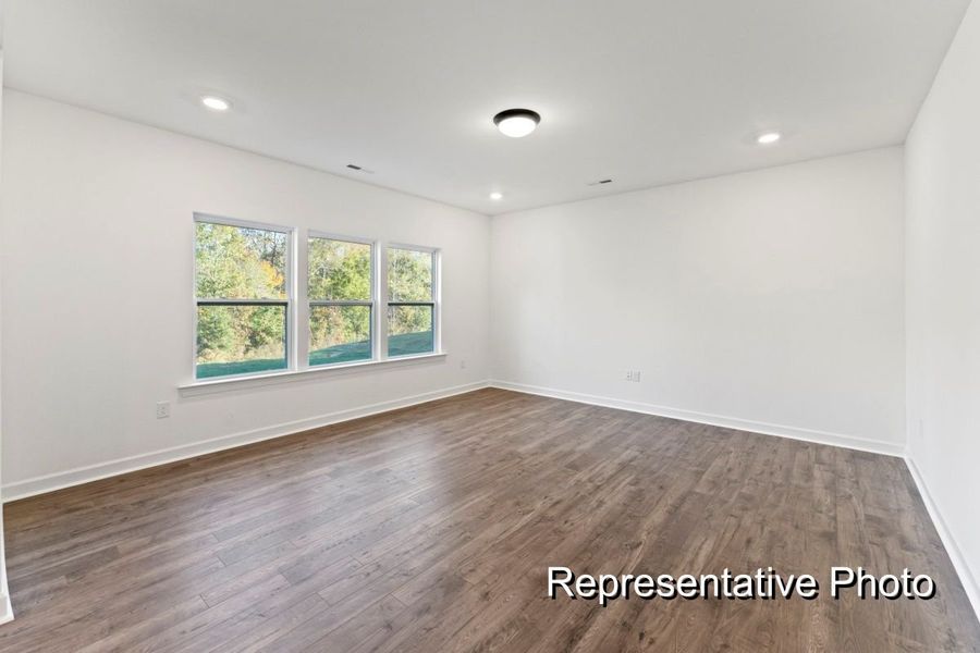 Spacious, unfurnished interior of a new home in Reeves Crossing, St. George (Image 13). Spacious, unfurnished interior of a new home in Reeves Crossing, St. George (Image 13).