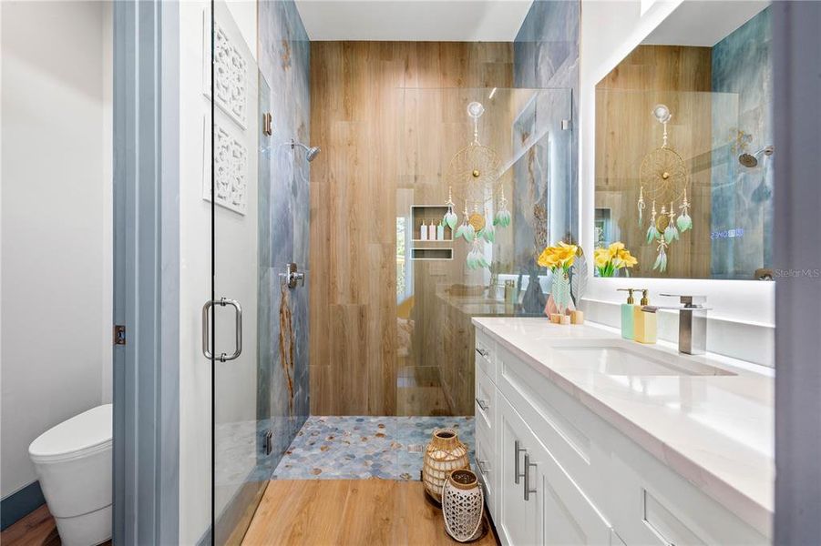 Furnished interior view inside a new home in , Gulfport (Image 38).