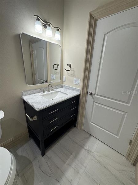 Furnished interior view inside a new home in , Okeechobee (Image 9).