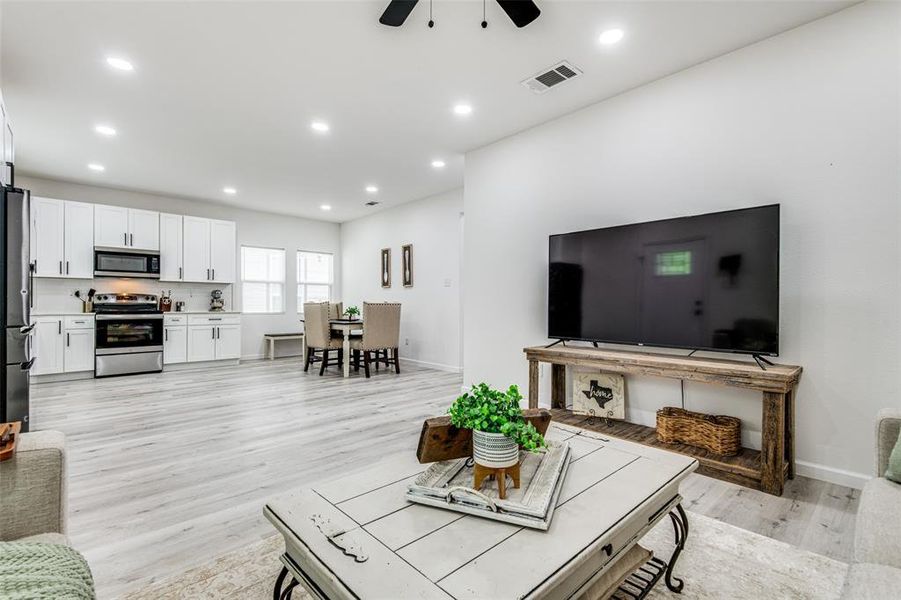 Furnished interior view inside a new home in , Mabank (Image 6).