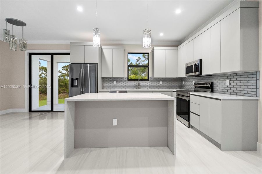 Furnished interior view inside a new home in , Naples (Image 16). Furnished interior view inside a new home in , Naples (Image 16).