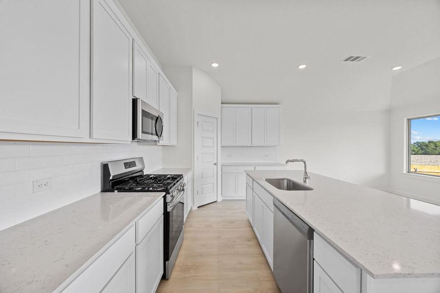 Furnished interior view inside a new home in Prairie Winds, Hutto (Image 9).