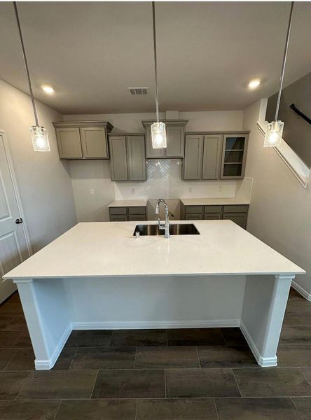 Furnished interior view inside a new home in Enclave At Dobbin, Magnolia (Image 6).