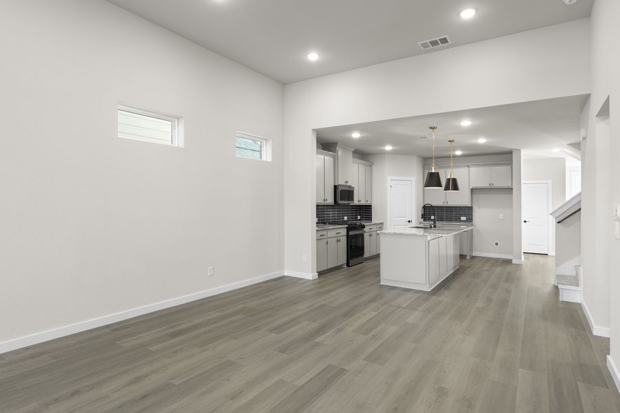 Spacious, unfurnished interior of a new home in Willow Grove Single-Family Homes, Melissa (Image 23).