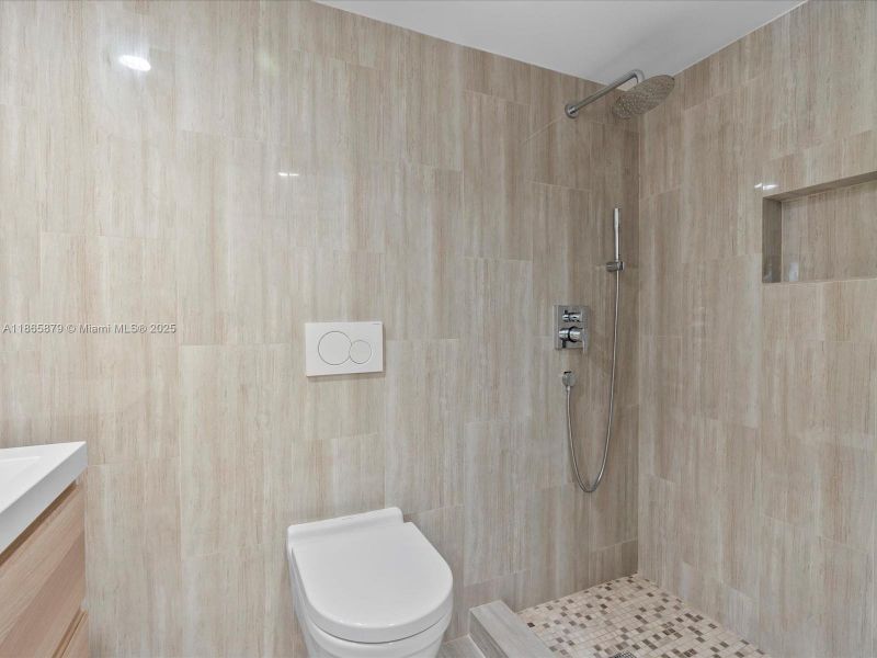 Furnished interior view inside a new home in , Miami Beach (Image 11). Furnished interior view inside a new home in , Miami Beach (Image 11).