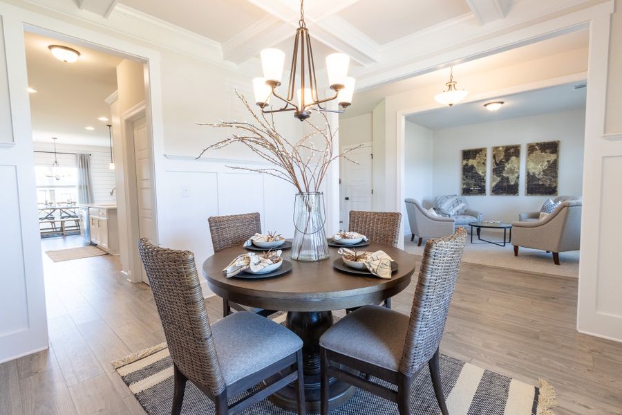 Furnished interior view inside a new home in Calgary Downs, Winder (Image 5). Furnished interior view inside a new home in Calgary Downs, Winder (Image 5).