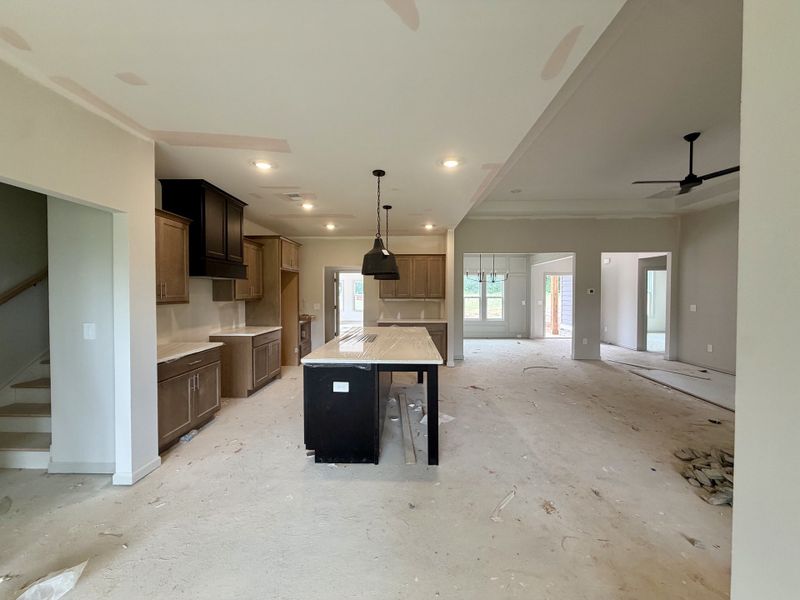 In-progress construction of a new home in Veal Meadows, Roopville, GA (Image 5).
