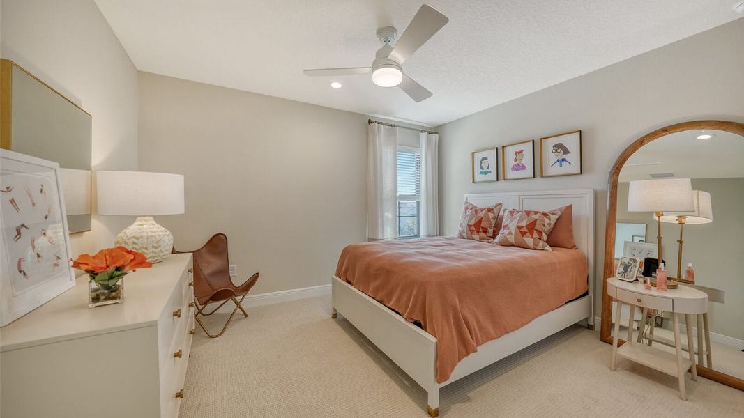Furnished interior view inside a new home in SkySail Real Estate and Homes for Sale in Naples, FL - Neal Communities, Naples (Image 7).
